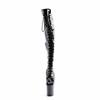 Pleaser - FLAMINGO3016 Platform Overknee Boots - Black Product image